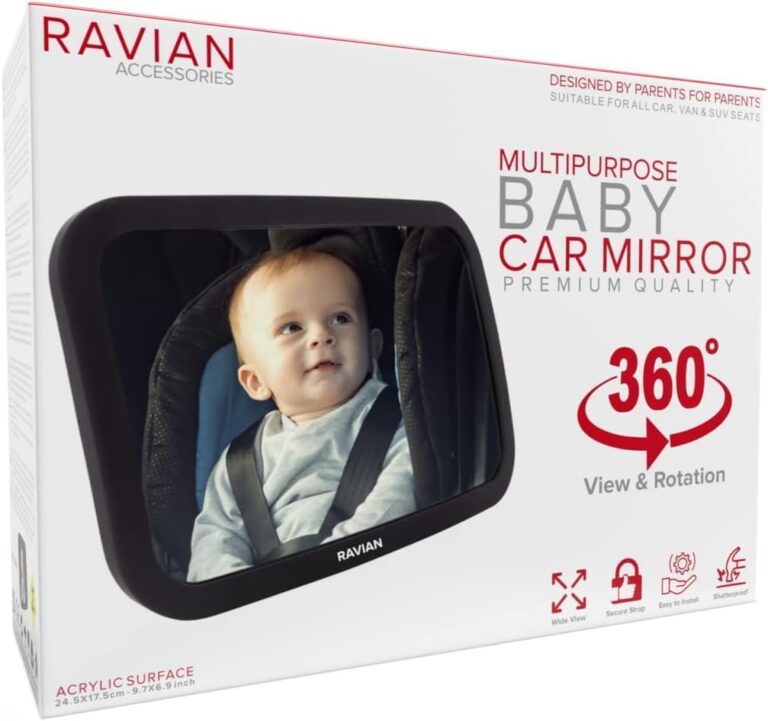 Babyautospiegel für den Rücksitz